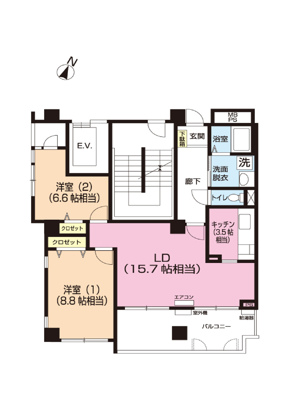 パティオス14番街 314号室