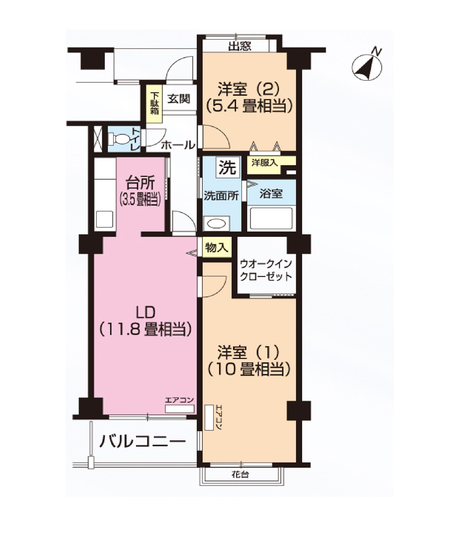 パティオス13番街 520号室