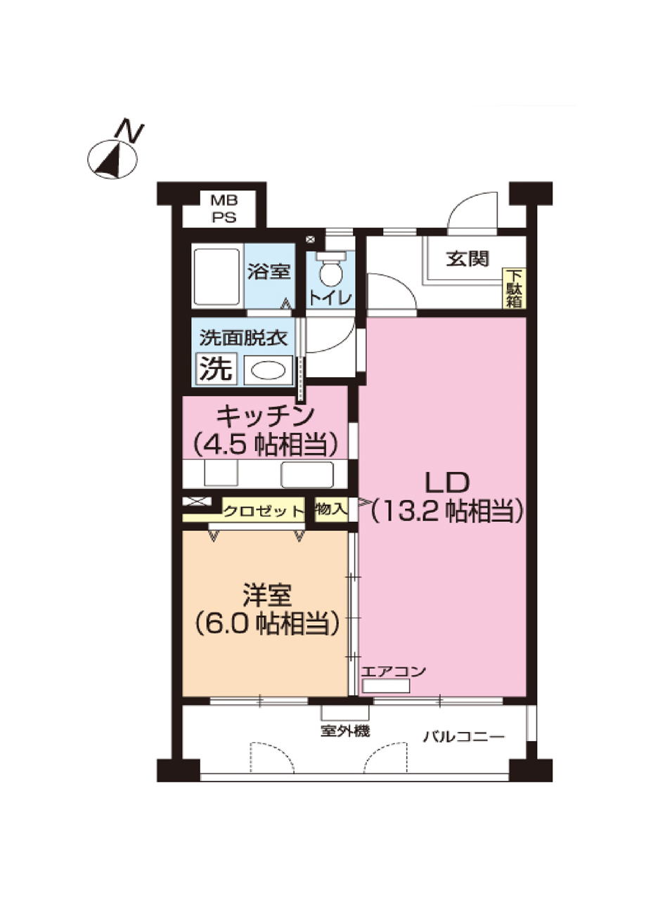 パティオス14番街 507号室