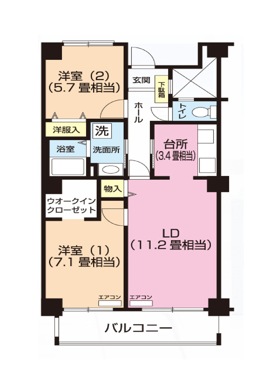パティオス９番街 428号室